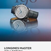 Longines master collection nuovo con pellicole