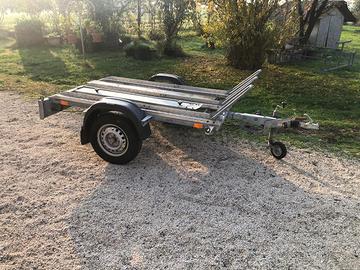 Carrello portamoto 3 posti