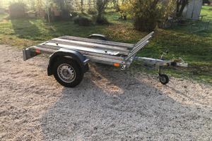 Carrello portamoto 3 posti