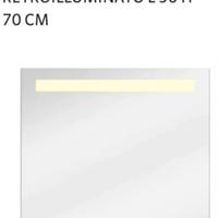 Specchio touch retroilluminato 