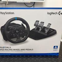 Volante Logitech G923 (PS5 / PS4 / PC)