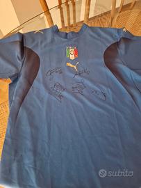 Maglia nazionale italiana campione del mondo autog