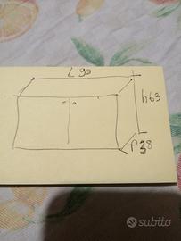 mobiletto uso porta stereo o consolle giochi 