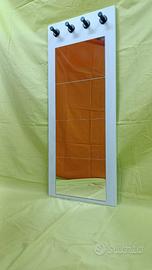 Specchiera con appendi abiti