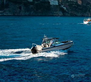 Axopar 24 T-Top utilizzo Tender di Yatch