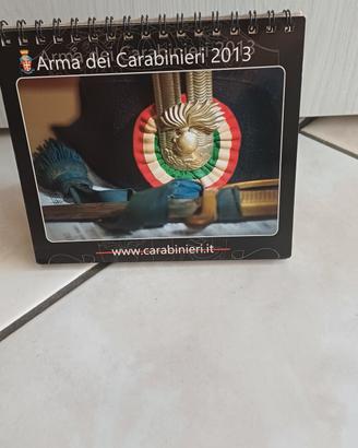 arma dei carabinieri calendario 2013
