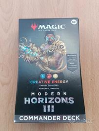 Magic Commander Deck "Creative Energy" Modern ENG
