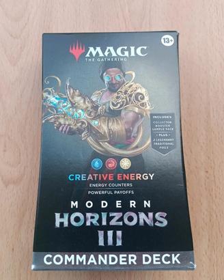Magic Commander Deck "Creative Energy" Modern ENG