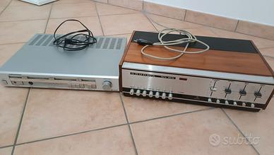 2 amplificatori HiFi grundig SV85 e V7000