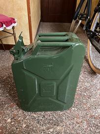 Tanica vintage in metallo