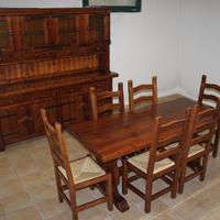 Arredamento rustico completo per cucina o taverna