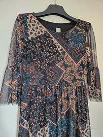 Abito a stampa etnica