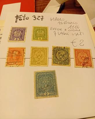 Impero austriaco  francobolli 