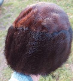 Cappello donna pelliccia di visone 