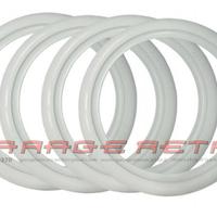 kit 4 fasce pneumatici bianche 13"