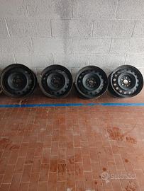 4 Cerchii in ferro Toyota verso