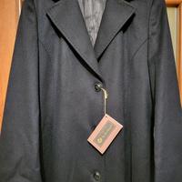 Cappotto donna nero 48 Loro Piana nuovo