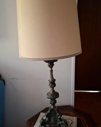 Coppia di lampade da tavolo stile Barocco