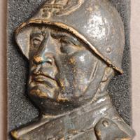 PLACCA EFFIGE DUCE MUSSOLINI