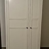 Armadio bianco IKEA a due ante