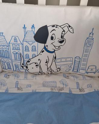 set paracolpi + piumino Disney per lettino