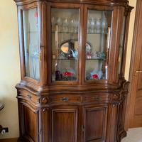 CREDENZA IN LEGNO TINTA NOCE