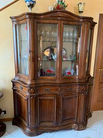 CREDENZA IN LEGNO TINTA NOCE