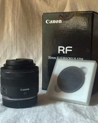 Canon 35 mm RF 1.8 macro IS STM