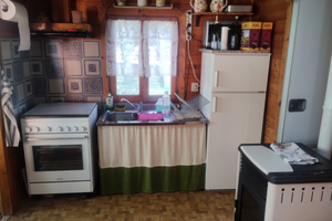 Bungalow con roulotte