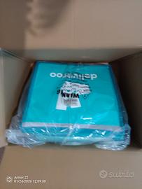 Zaino Deliveroo NUOVO Modello Front Load Ideale pe
