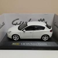 MODELLO  ALFA ROMEO NUOVA GIULIETTA WHITE PROMO