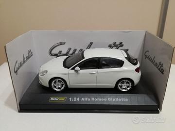 MODELLO  ALFA ROMEO NUOVA GIULIETTA WHITE PROMO