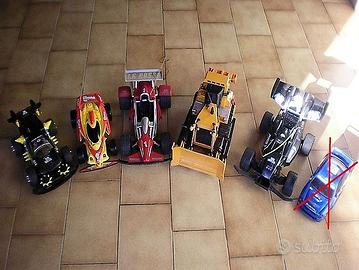 Otto radiomodelli radiocomandati (per ricambi)