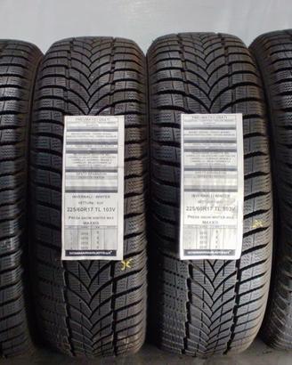 4 PNEUMATICI USATI 225/60R17 103V SNOW W MAX MAXXI