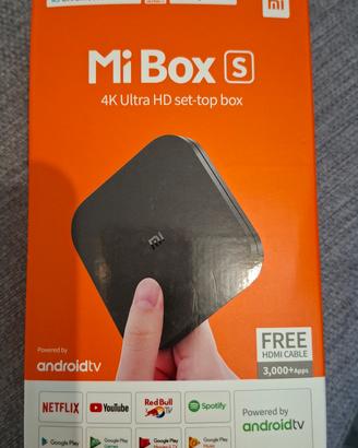 mi box s 4k ultra hd set-top box 