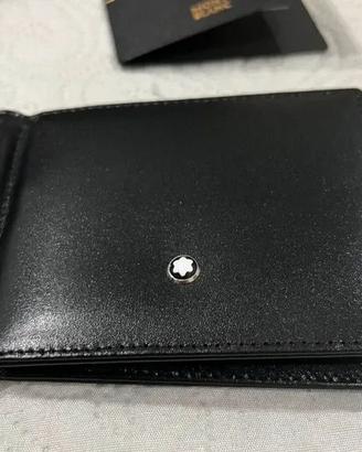 Portafoglio Montblanc con clip fermasoldi