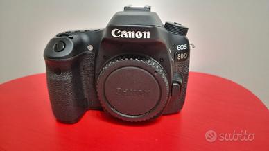 Canon EOS 80D – Corpo macchina