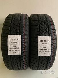 2 gomme 215 55 17 pirelli a1192