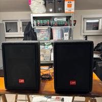 2 casse Lem+amplificatore mixer