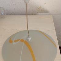 Lampadario in vetro