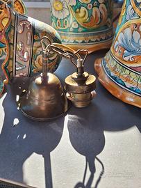 lampadari  terracotta caltagirone decorate a mano