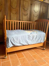 lettino con sbarre per neonati - foppapedretti