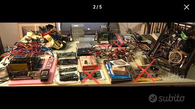 Retro computer P3, accessori e componenti