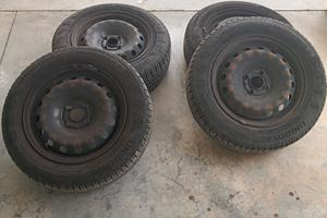 cerchi e gomme fiat punto 185/65 r 15 88t