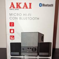Impianto Hi-Fi Akai akbt21 USATO