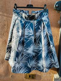 Gonna floreali al ginocchio conbipel 