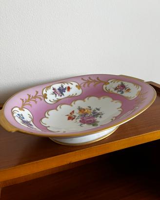 Alzata di porcellana vieux versailles