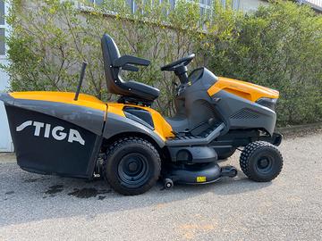 Trattorino taglierba stiga Kawasaki bicilindrico