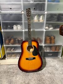 Chitarra Acustica Raleigh Sunburst Dreadnought