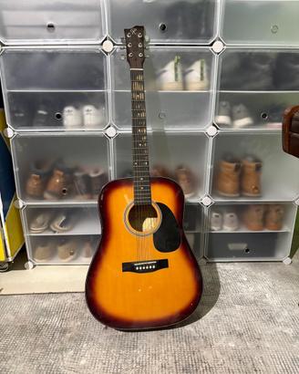 Chitarra Acustica Raleigh Sunburst Dreadnought